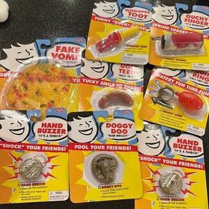 Novelty Prank Toys for 1 price! Cleaning and needs to go!